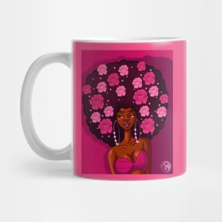 Rose afro Mug